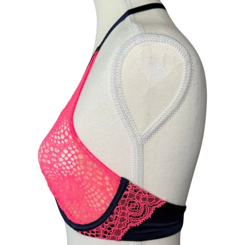 |NWT| VICTORIA’S SECRET Very Sexy Lace Underwire Halter Bralette - Picture 4 of 7